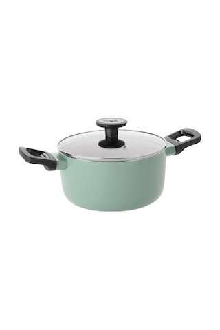 Berghoff Leo Sage Alüminyum Tencere Turkuaz 20 CM