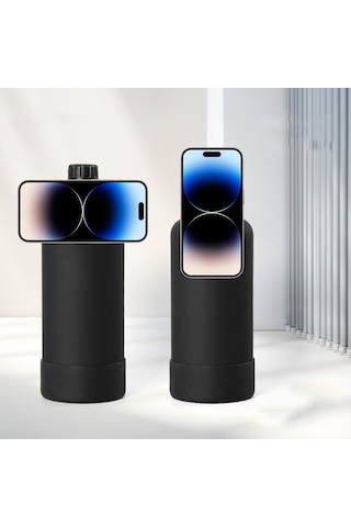 Telefon Manyetik Tutuculu 650ml Spor Şişesi Paslanmaz Çelik Termos Bardak