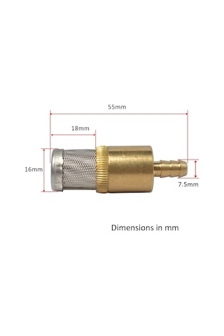 Yüksek Basınçlı Yıkama Makinesi Kimyasal Filtre Deterjan Pirinç Süzgeç Lekeli Çelik Hasır 6mm Dikenli Ağır Filtre