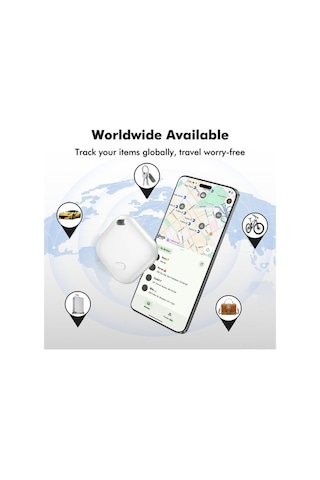 Fastbuy Android Cihazlar İçin Google Onaylı Bluetooth Takipçi F02-b, 4 Adet 2 Siyah 2 Beyaz , Anahtar/ev Eşyaları Kayıp Bulu