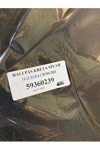 Fiat Egea Cross Ve Hb Uyumlu  Halı Paspas Takımı 59360239 2020-2025