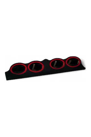 Tofaş Kartal Uyumlu Kırmızı Renkli Halkalı Pandizot Oval 4x6x9 Cm