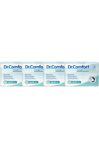 Dr.Comfort 60 x 90 CM Yatak Koruyucu Örtü 30'lu x 4 120 Adet