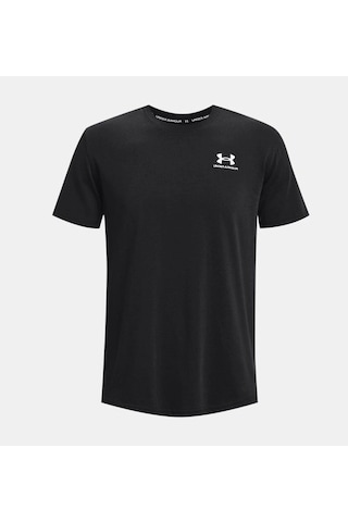Under Armour Ua Logo Emb Heavyweight Erkek T-shirt 1373997-001 Siyah