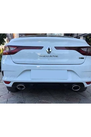 Renault Megane 4 Difüzör Siyah İthal Plastik 2016 2017 2018 2019 2020 Megan Difizör Ek