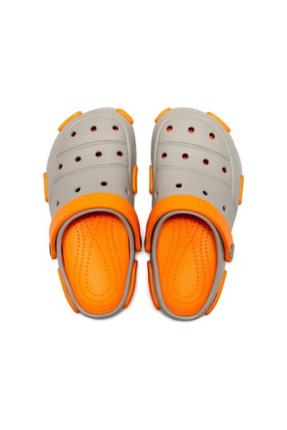 Twigy Juli Çocuk Sabo Terlik Gri Turuncu 30/35 DD1011 Gri