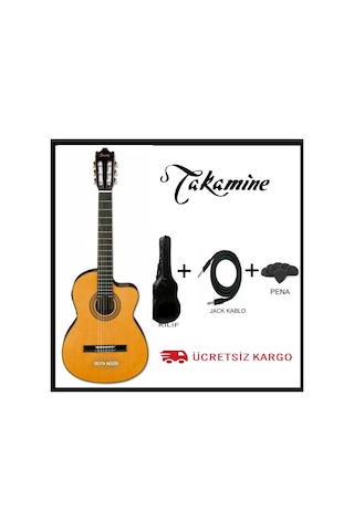 Ibanez Ga5Tce-Am İnce Kasa Elektro Klasik Gitar