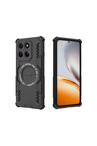 Motorola Edge 60 Pro 5g Manyetik Kılıf Kelebek Zırhlı İçi Boş Isı Dağıtıcı Pc Tpu Telefon Kılıfı Çok Renkli