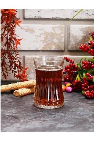 Paşabahçe Elysia 6'lı Çay Bardağı Şeffaf