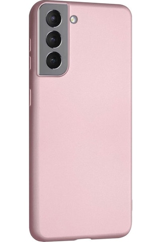 Smcase Samsung Galaxy Uyumlu S22 Plus 5g Kılıf Mat Premier Tpu Silikon Gold