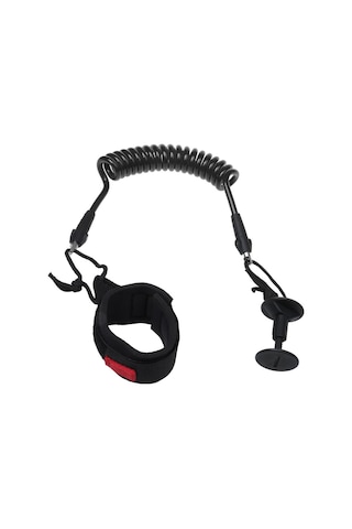 Suntek 1 x Bodyboard Coiled Bilek Tasma Siyah