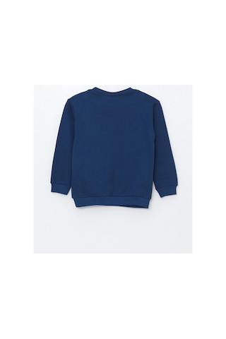 LC Waikiki Lw - Bisiklet Yaka Uzun Kollu Erkek Bebek Sweatshirt Ve Eşofman Alt 2'li Takım İndigo