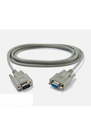 9 Pin Seri RS232 Com Port Dişi Erkek Kablo