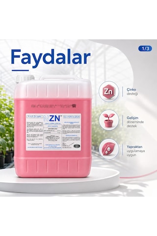 Tessenderlo Nzn Çinko Gübresi 20 Litre 20 KG