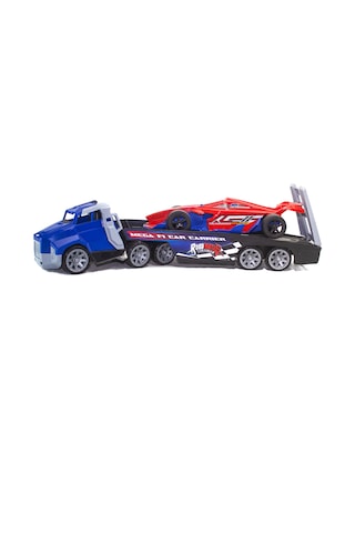 Oyuncak Taşıyıcı Tır F1 Arabası 55 Cm