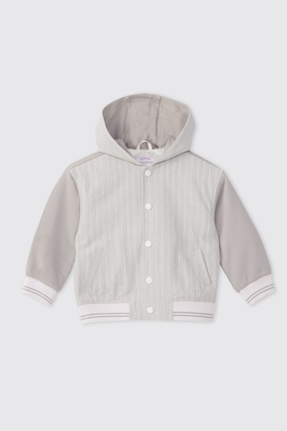 Panço Erkek Bebek Kapüşonlu Gri Sweatshirt