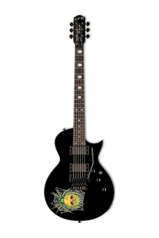 Esp Ltd Lkh3 Kh-3 Spider Kirk Hammett Signature Elektro Gitar Metallica Efsanesi Özel Grafik Tasarım