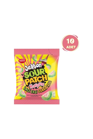Kent Jelibon Sour Patch Karpuz 10 x 160 G