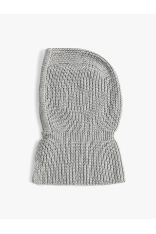 Koton Basic Örgü Atkı Gri 5wkb50012aa Gri