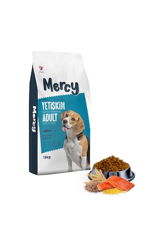 Mercy Somonlu Yetişkin Köpek Maması 15 KG