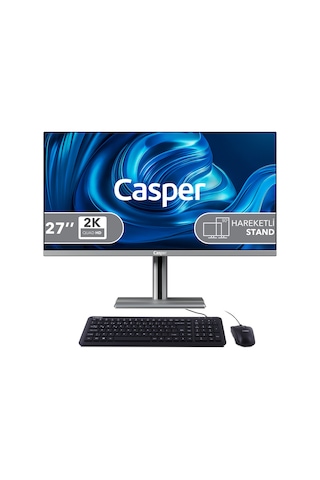 Casper Nirvana A87.1362-BF00X-V-G i7-13620H 16 GB 1 TB Nvme SSD 27" Free Dos AIO Masaüstü Bilgisayar