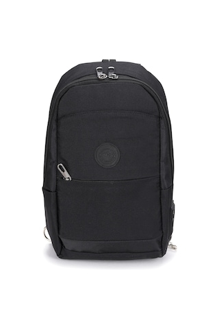 Strong Kulaklık Çıkışlı Tek Kol Göğüs Ve Sırt Çantası ,çapraz Çanta Body Bag Tk01 Siyah