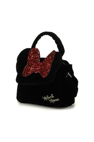 Minnie Mouse Mınnıe Velvet 4pr Siyah Kız Çocuk El Çantası 000000000101924933 Siyah