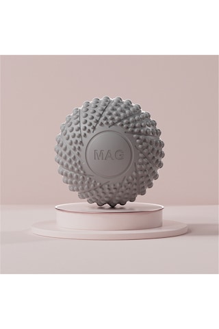 Skycity Tpe Materyal Gövde Masaj Topu - Derin Kas Gevşetici, Yoga Ve Pilates İçin, Kol-ayak-kol Gevşetici, 6.5cm, Pembe Kutulu Pembe