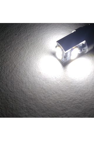 T10 Dekoratif Led Ampul Beyaz 12v Canbus
