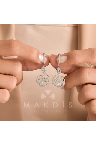 1.50 Karat Pırlanta Küpe