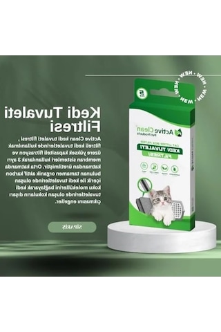 Kedi Tuvaleti Filtresi, Temizleme İçin Uygun Açık Ahşap