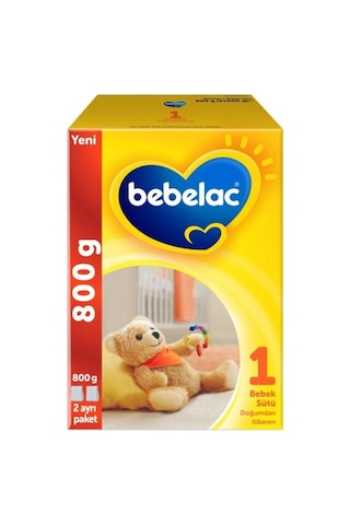Bebelac 1 Bebek Sütü 800 G 2 Adet
