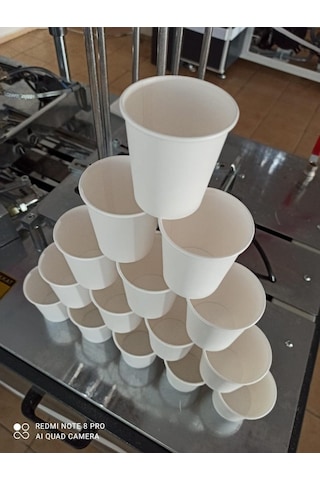 Karton Bardak 6.5 Oz 3000 Adet Desensiz Beyaz Genel