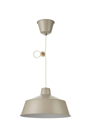 Ikea Sjömakt Sarkıt Lamba, Bej-dişbudak, 38 Cm