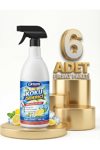 Ortem Koku Giderici 6x1000 Ml