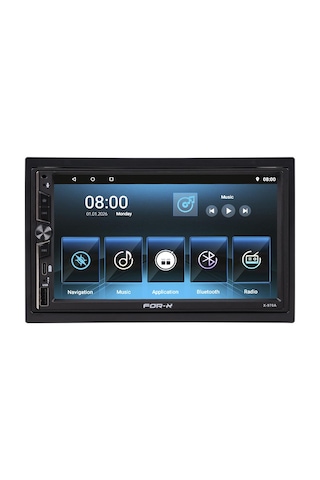 For-x X-970-7'' Android-4/64gb-4 Çekirdek-wifi-bt-kablosuz Carplay-hd Kamera Hediyeli Dabıl Teyp