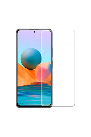 Xiaomi Redmi Note 10 Pro Kırılmaz Ekran Koruyucu Temperli Cam (498115815)