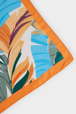 Defacto Kadın Desenli Fular G1577ax25wnog203 Turuncu