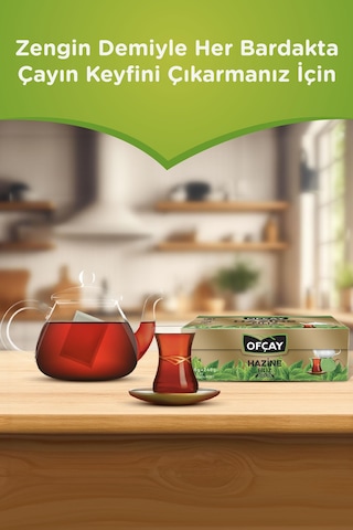 Ofçay Hazine Zengindem Filiz Demlik Poşet Çay 12'li 30 x 15 G