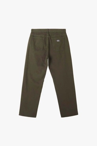 Obey Hardwork Pigment Denim: Konforlu Ve Şık Regular Fit Kot Pantolon Kahverengi