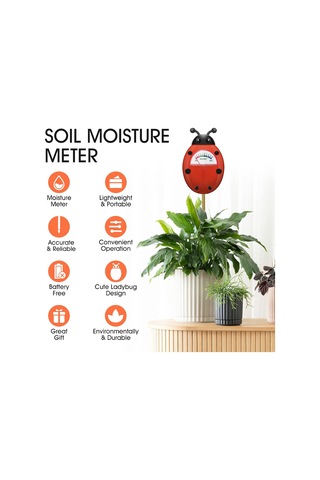 Ximistore9 Bitkisel Nem Ölçer - Tek Prob Toprak Nem Miktarı Testeri, Batarya Gerektirmeyen Bahçe/iç Mekan Bakım Aracı