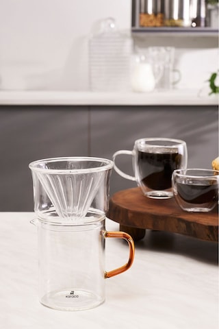 Karaca Draco Borosilikat Cam Kahve Demleme Ekipmanı 450 Ml Orange