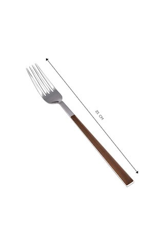 Karaca Salzburg Ahşap Tekli Yemek Çatalı 21 cm