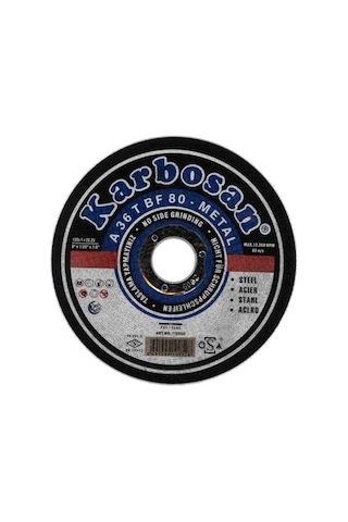 Karbosan Metal Kesme Taşı Karbosan Metal Kesme Taşı