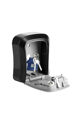 Mühlen Şifreli Çelik Kasa Key 3 Anahtar Kasası Kutusu Anahtarlık