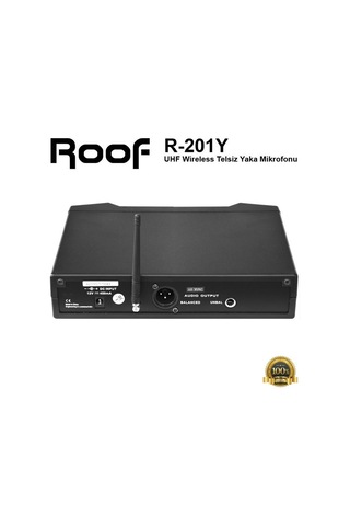 Roof R-201y Uhf Wireless Telsiz Yaka Mikrofonu