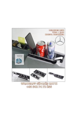 Mercedes Benz E190 / W201 Konsol Organizer Bardaklık Bozuk Para