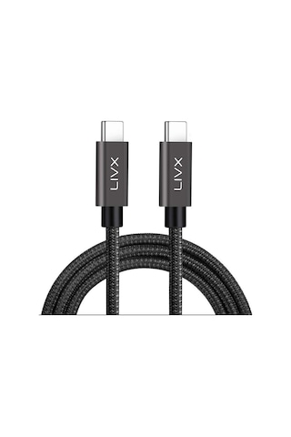 Livx Solid Type-c To Type-c 100 W 5 A 25 CM Hızlı Şarj Kablosu