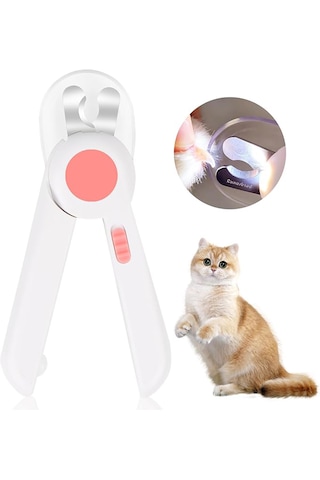 Techtic Led Işıklı Kedi Köpek Tırnak Makası Işıklı Törpülü