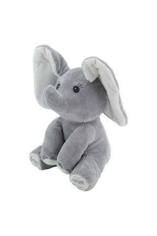 Babycim Cee Ee Oyuncu Fil Jumbo Eğitici Peluş Fil Sesli Hareketli